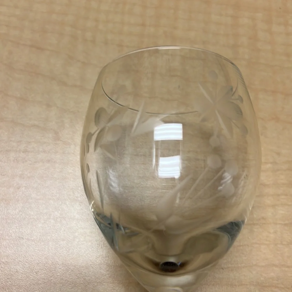 Princess‎ House crystal wine glass